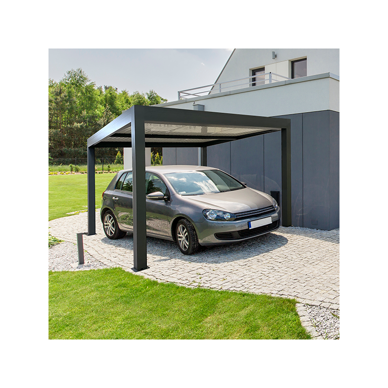 PROTEC'CAR 65 - Carport panneau 65mm - Carports en aluminium sur mesure - Votre Extérieur